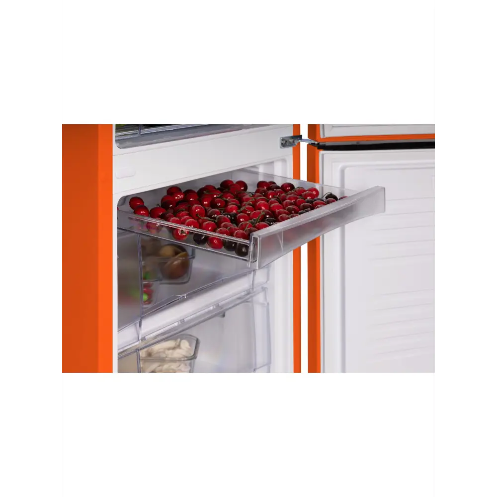 Фото 9 Отдельностоящий холодильник Nord Холодильник NORD NRB 161NF Or 57.4x172.4 см цвет оранжевый Фото 9 Отдельностоящий холодильник Nord Холодильник NORD NRB 161NF Or 57.4x172.4 см цвет оранжевый