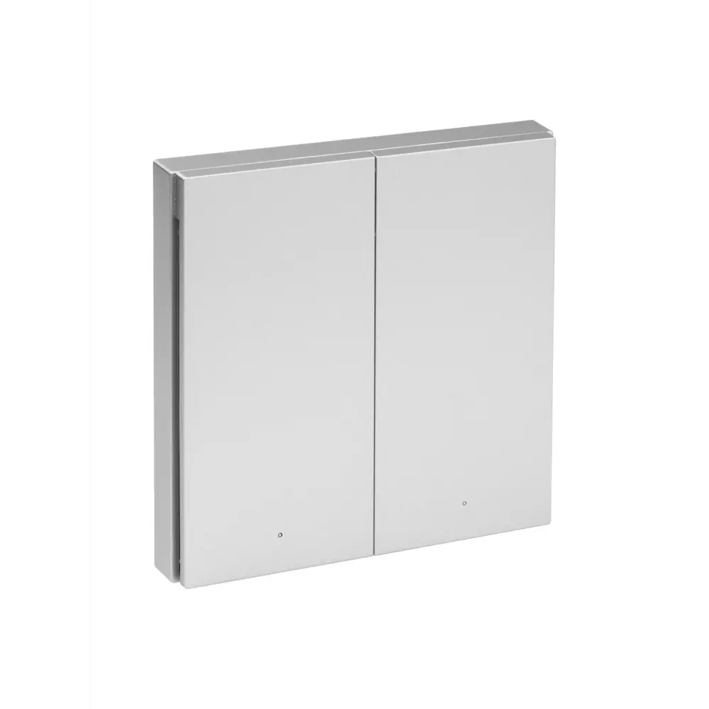 Фото 7 Умный беспроводной выключатель Aqara H1 WRS-R02 2 клавиши цвет серый