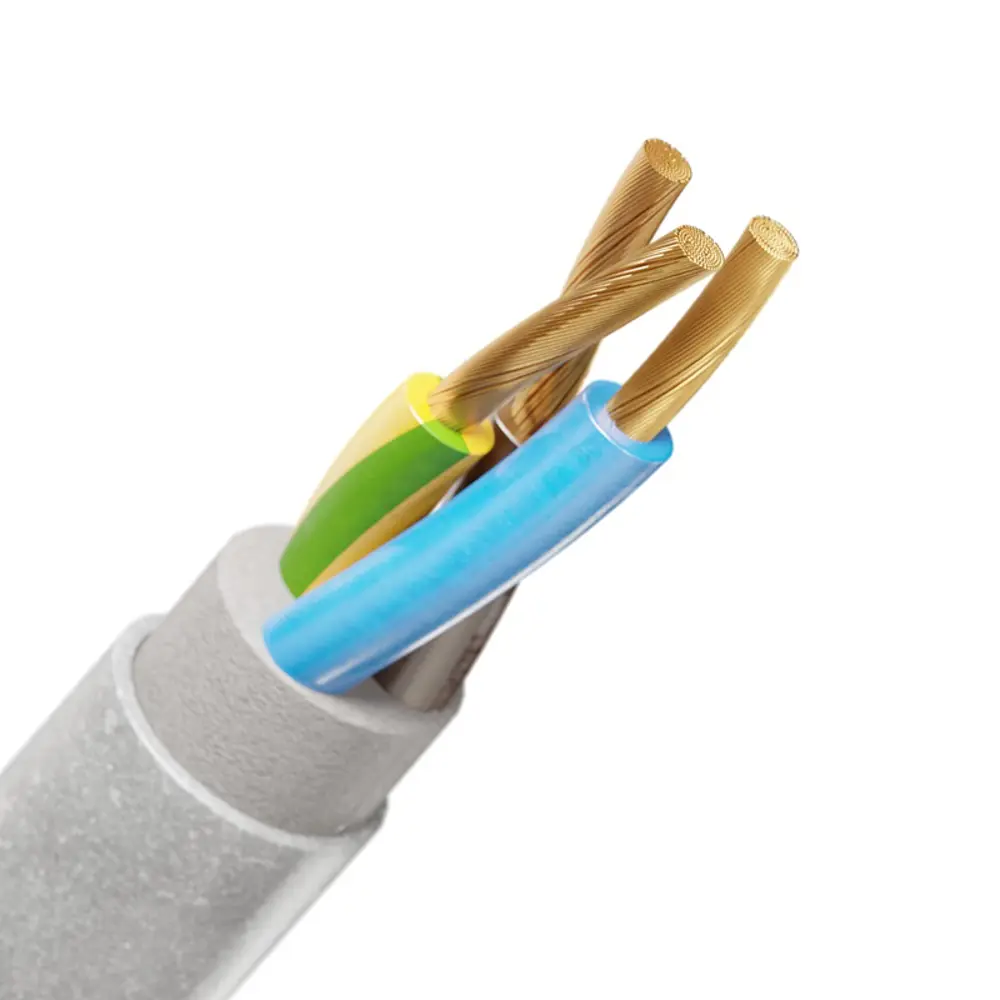 Фото Провод Elitron ПВС 3x1 50 м ГОСТ цвет белый