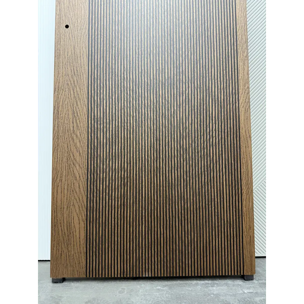 Фото 6 Дверь межкомнатная Wanmark Синди-5 глухая 55х190см цвет орех текстурированный с врезкой с замком и петлями Фото 6 Дверь межкомнатная Wanmark Синди-5 глухая 55х190см цвет орех текстурированный с врезкой с замком и петлями