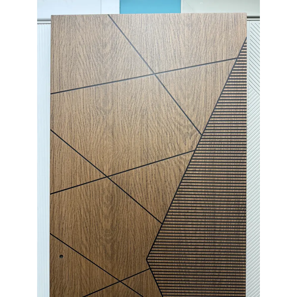 Фото 5 Дверь межкомнатная Wanmark Синди-2 глухая 60x190см цвет орех текстурированный с врезкой с замком и петлями Фото 5 Дверь межкомнатная Wanmark Синди-2 глухая 60x190см цвет орех текстурированный с врезкой с замком и петлями