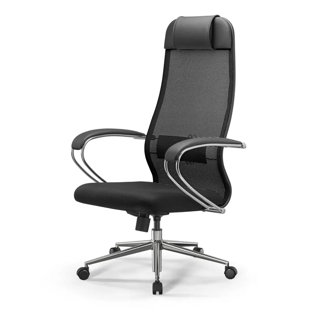 Фото Офисное кресло Ergolife Set 11/подл.131/осн.Sit 052 67.5x131x70 см сетка цвет черный Фото Офисное кресло Ergolife Set 11/подл.131/осн.Sit 052 67.5x131x70 см сетка цвет черный