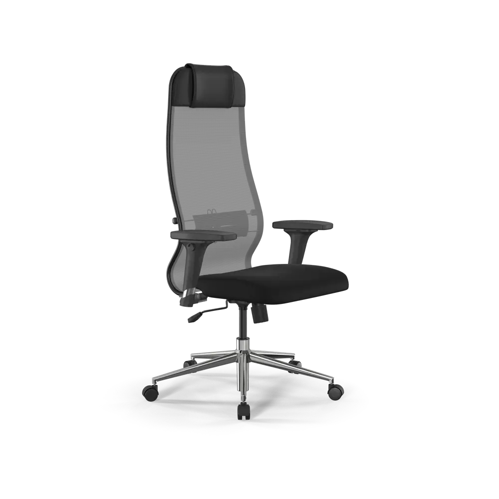 Фото Офисное кресло Ergolife Set 11/подл.200/осн.Sit 052 65.5x131x70 см сетка цвет серый Фото Офисное кресло Ergolife Set 11/подл.200/осн.Sit 052 65.5x131x70 см сетка цвет серый