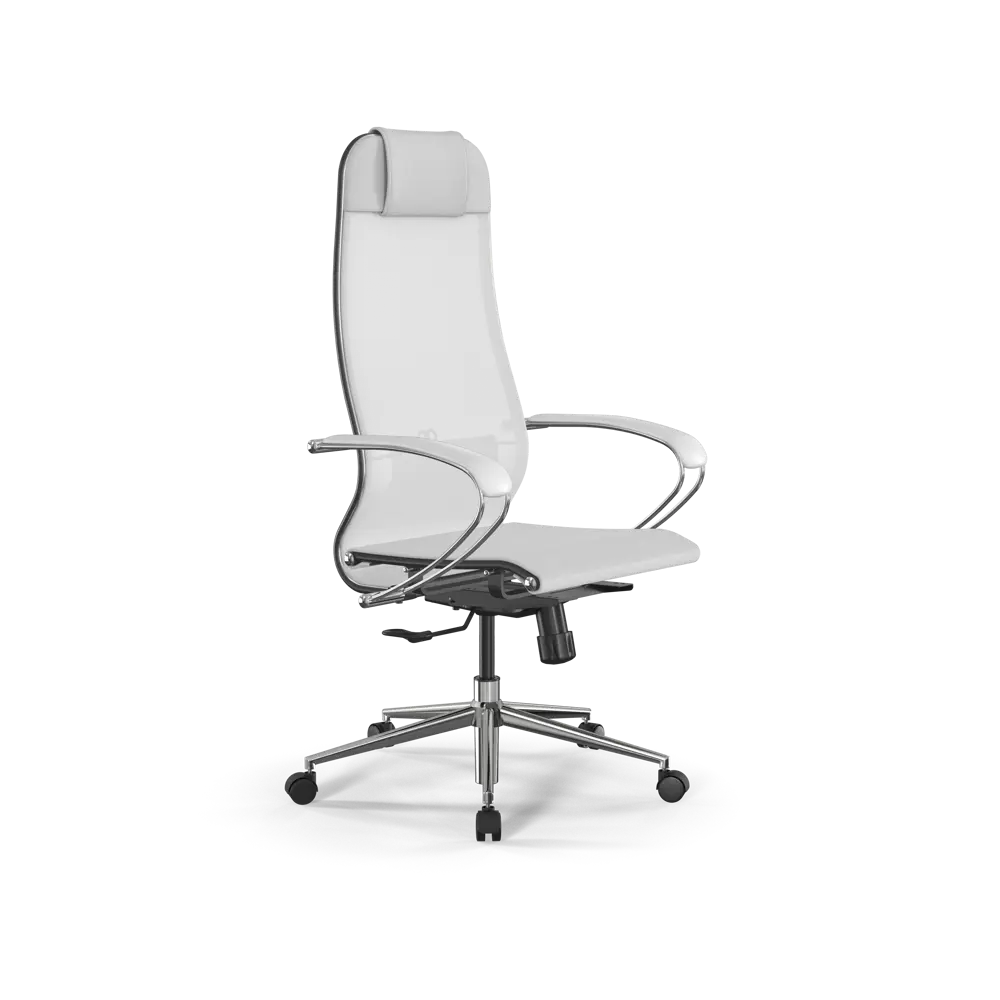 Фото Офисное кресло Ergolife Set 4/подл.131/осн.Synchro 052 67.5x131x70 см сетка цвет белый Фото Офисное кресло Ergolife Set 4/подл.131/осн.Synchro 052 67.5x131x70 см сетка цвет белый