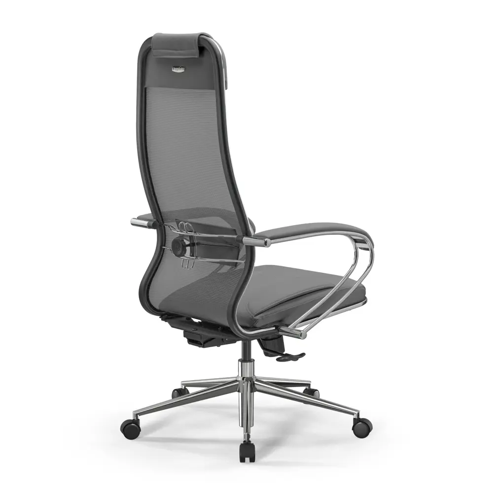 Фото 4 Офисное кресло Ergolife Set 5/подл.131/осн.Synchro 052 67.5x131x70 см искусственная кожа цвет серый Фото 4 Офисное кресло Ergolife Set 5/подл.131/осн.Synchro 052 67.5x131x70 см искусственная кожа цвет серый