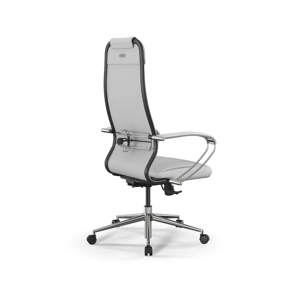 Фото 2 Офисное кресло Ergolife Set 6/подл.116/осн.Synchro 052 67.5x131x70 см искусственная кожа цвет белый Фото 2 Офисное кресло Ergolife Set 6/подл.116/осн.Synchro 052 67.5x131x70 см искусственная кожа цвет белый