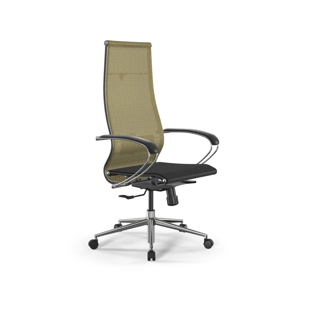 Фото Офисное кресло Ergolife Set 7/подл.131/осн.Synchro 052 67.5x131x70 см сетка цвет золотой/черный Фото Офисное кресло Ergolife Set 7/подл.131/осн.Synchro 052 67.5x131x70 см сетка цвет золотой/черный