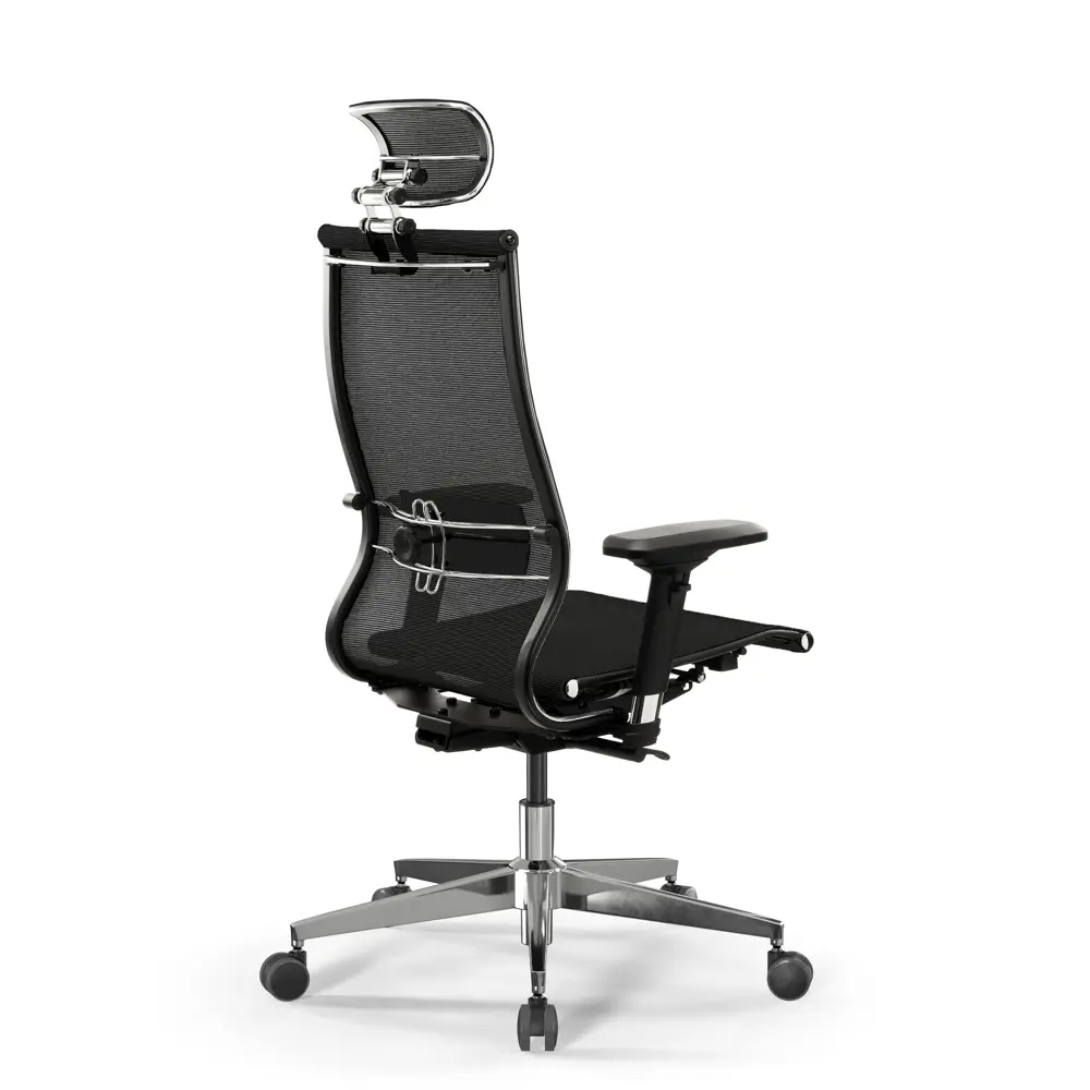 Фото 4 Офисное кресло Ergolife TV 69x139.9x70 см сетка цвет черный Фото 4 Офисное кресло Ergolife TV 69x139.9x70 см сетка цвет черный