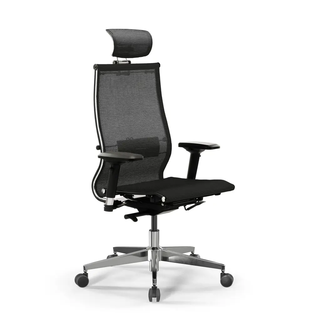 Фото Офисное кресло Ergolife TV 69x139.9x70 см сетка цвет черный Фото Офисное кресло Ergolife TV 69x139.9x70 см сетка цвет черный
