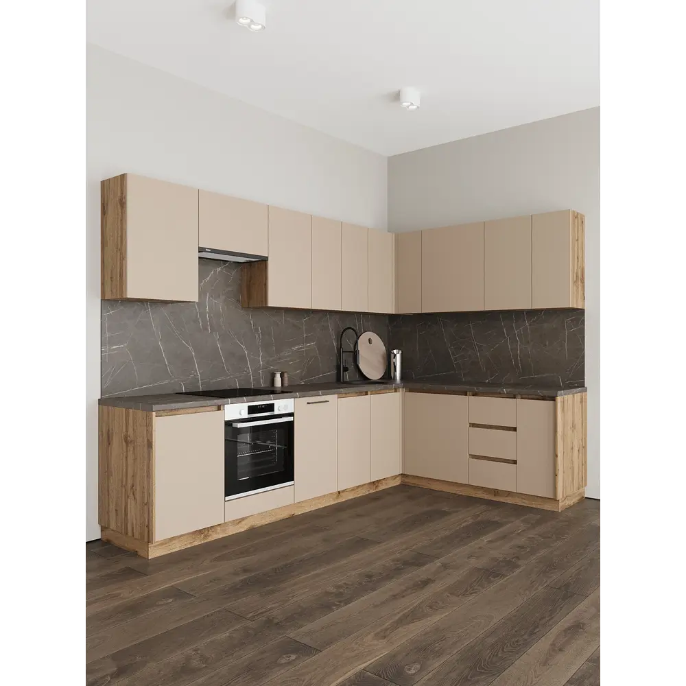 Фото 10 Кухонный шкаф навесной ВУ700 левый Frenesie ЛОФТ 70x72x32 см ЛДСП цвет капучино Фото 10 Кухонный шкаф навесной ВУ700 левый Frenesie ЛОФТ 70x72x32 см ЛДСП цвет капучино