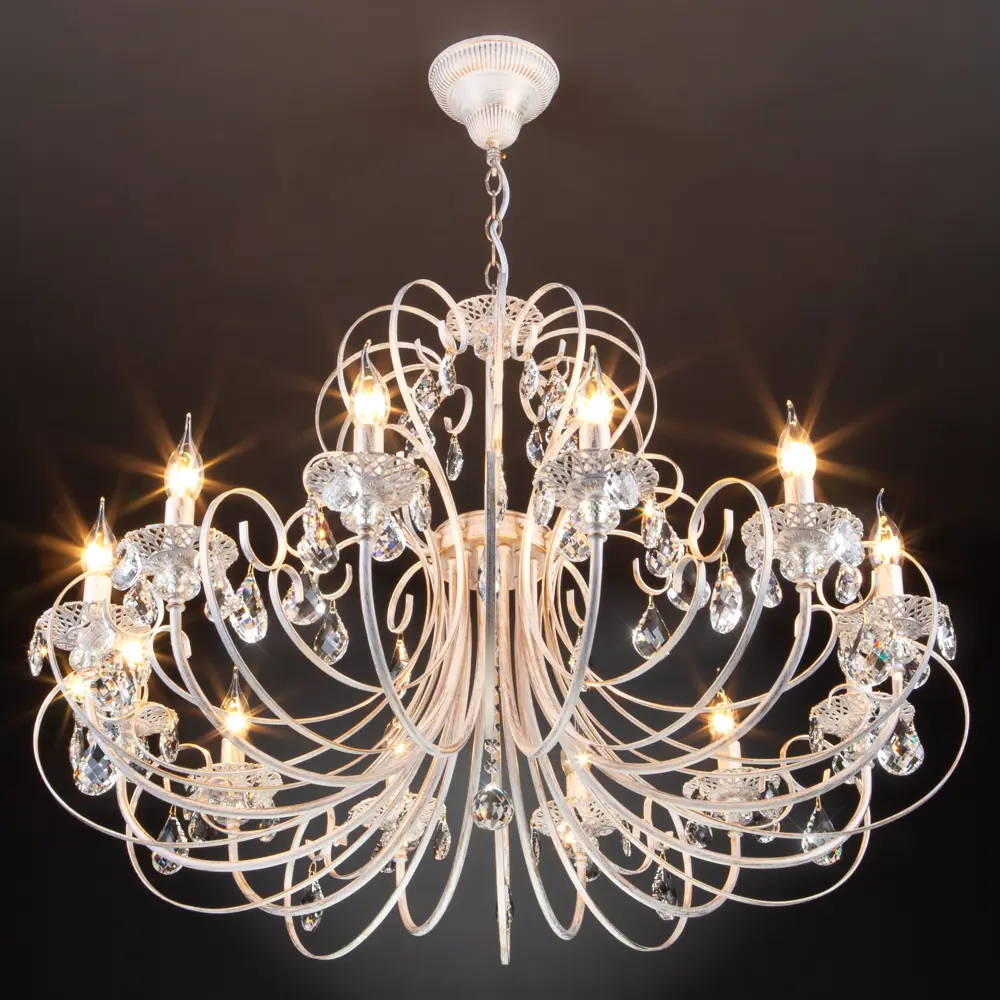 Фото Люстра подвесная Alda 3305 12 ламп 48 м² цвет золотой Фото Люстра подвесная Alda 3305 12 ламп 48 м² цвет золотой