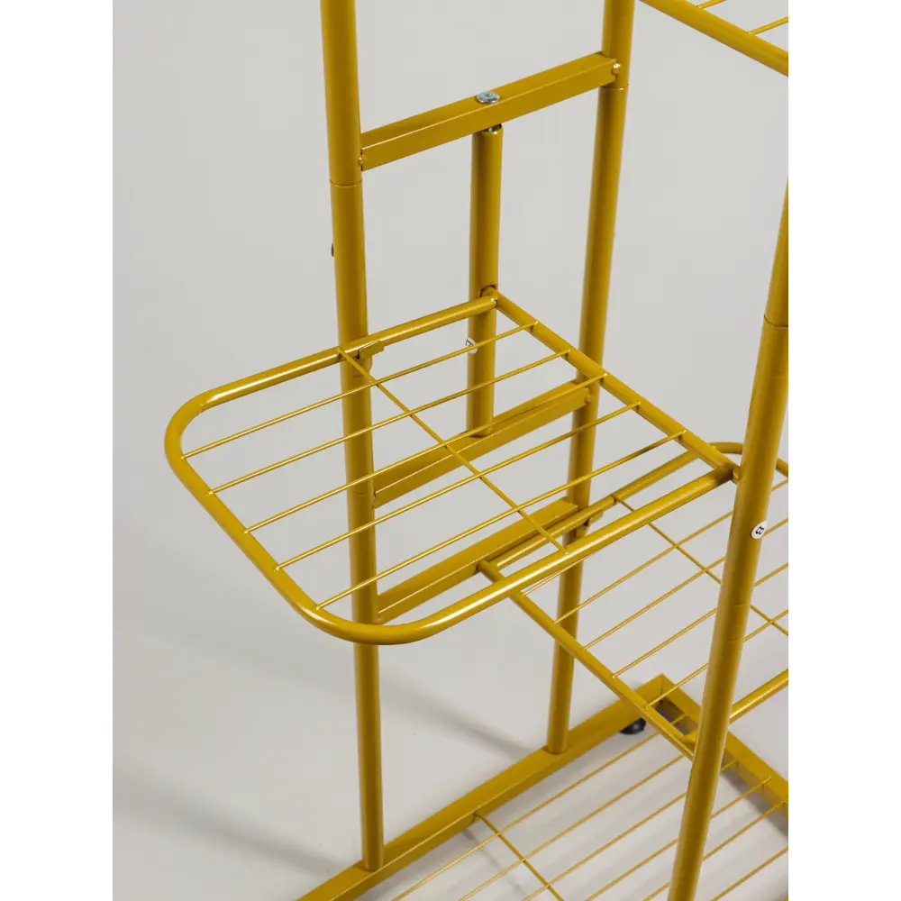 Фото 7 Подставка для цветочных горшков Greengo 10747764 44x22x95 см металл цвет золотой Фото 7 Подставка для цветочных горшков Greengo 10747764 44x22x95 см металл цвет золотой