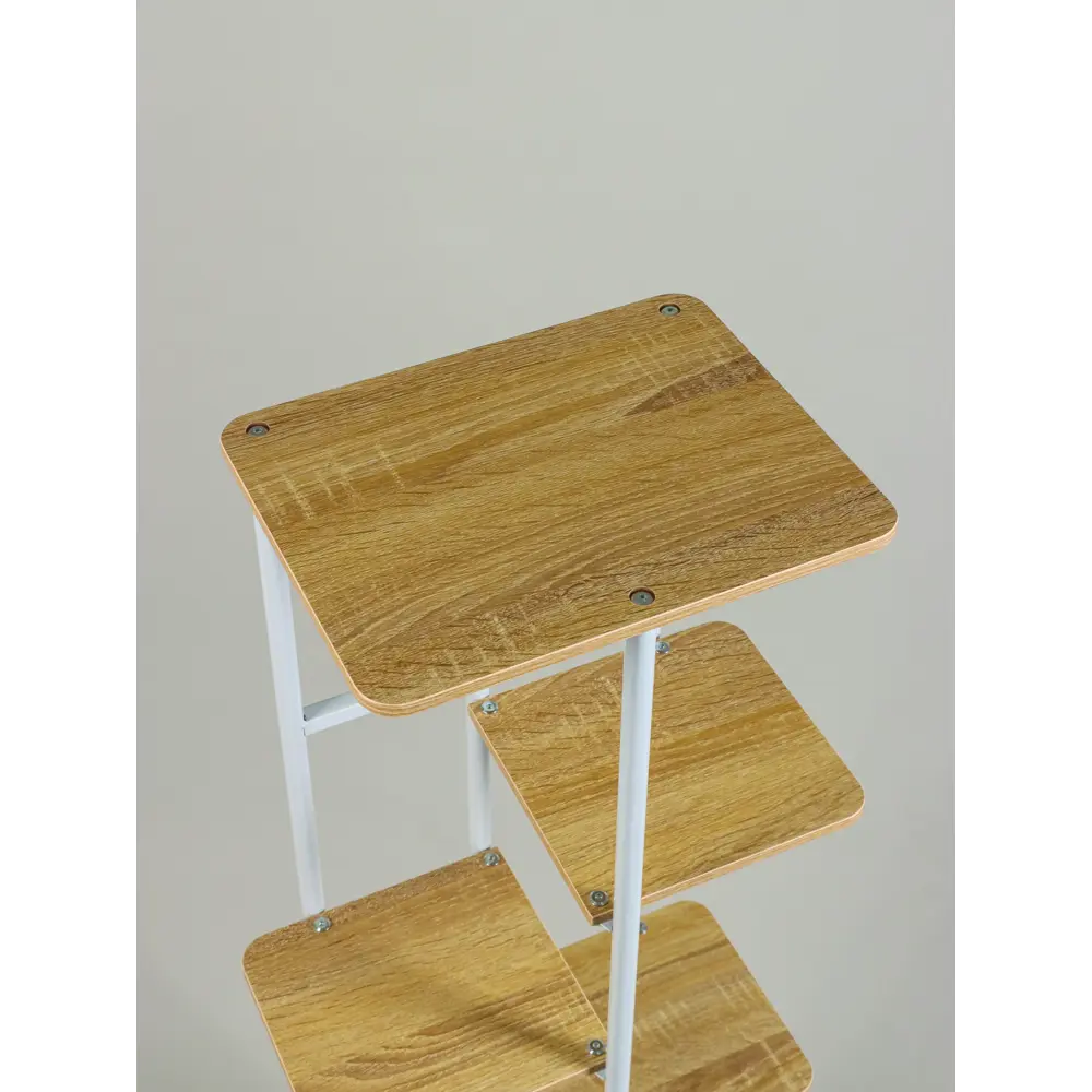 Фото 7 Подставка для цветочных горшков Greengo 10747754 36x23x120 см металл/МДФ белый Фото 7 Подставка для цветочных горшков Greengo 10747754 36x23x120 см металл/МДФ белый