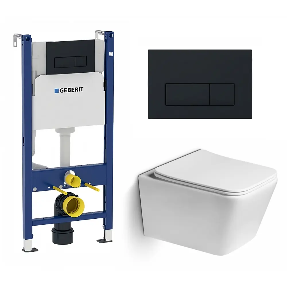 Фото Комплект инсталляция с унитазом Geberit 586872 цвет белый