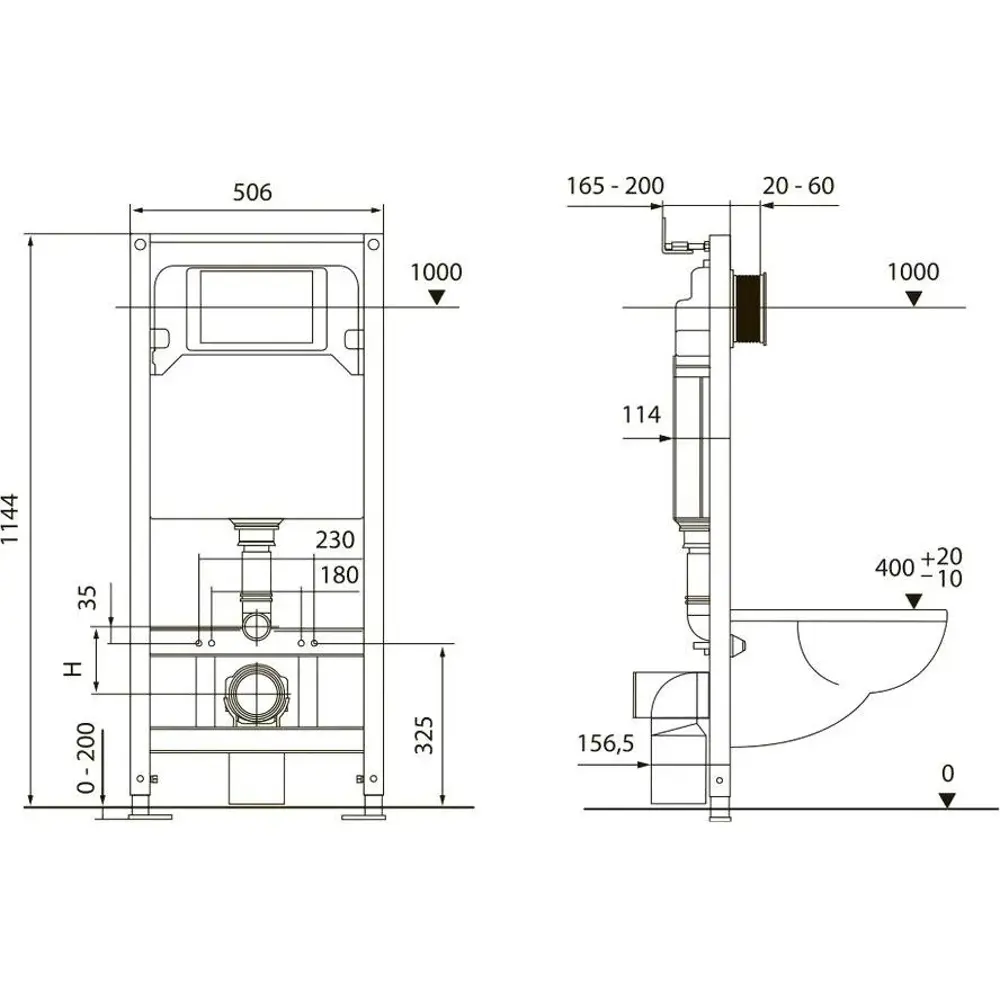 Фото 6 Комплект инсталляция с унитазом Tece 524338 цвет белый Фото 6 Комплект инсталляция с унитазом Tece 524338 цвет белый