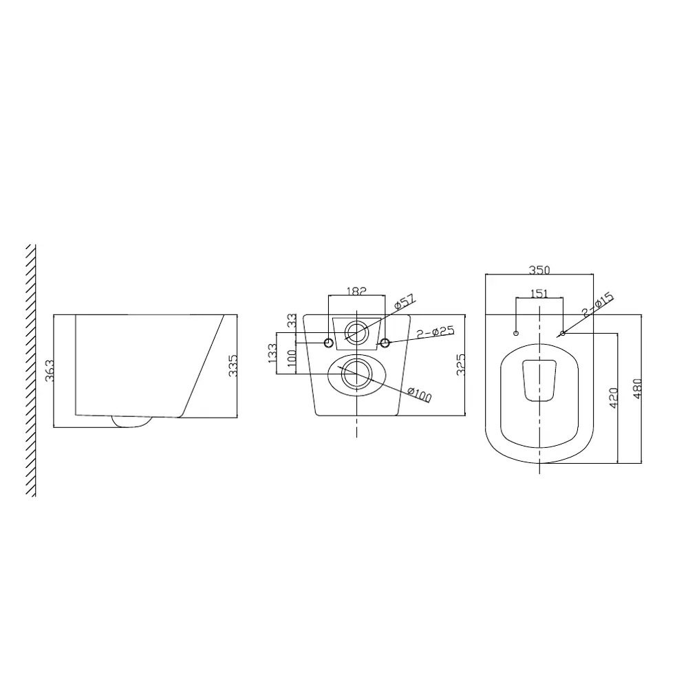 Фото 6 Комплект инсталляция с унитазом Grohe 570602 цвет белый