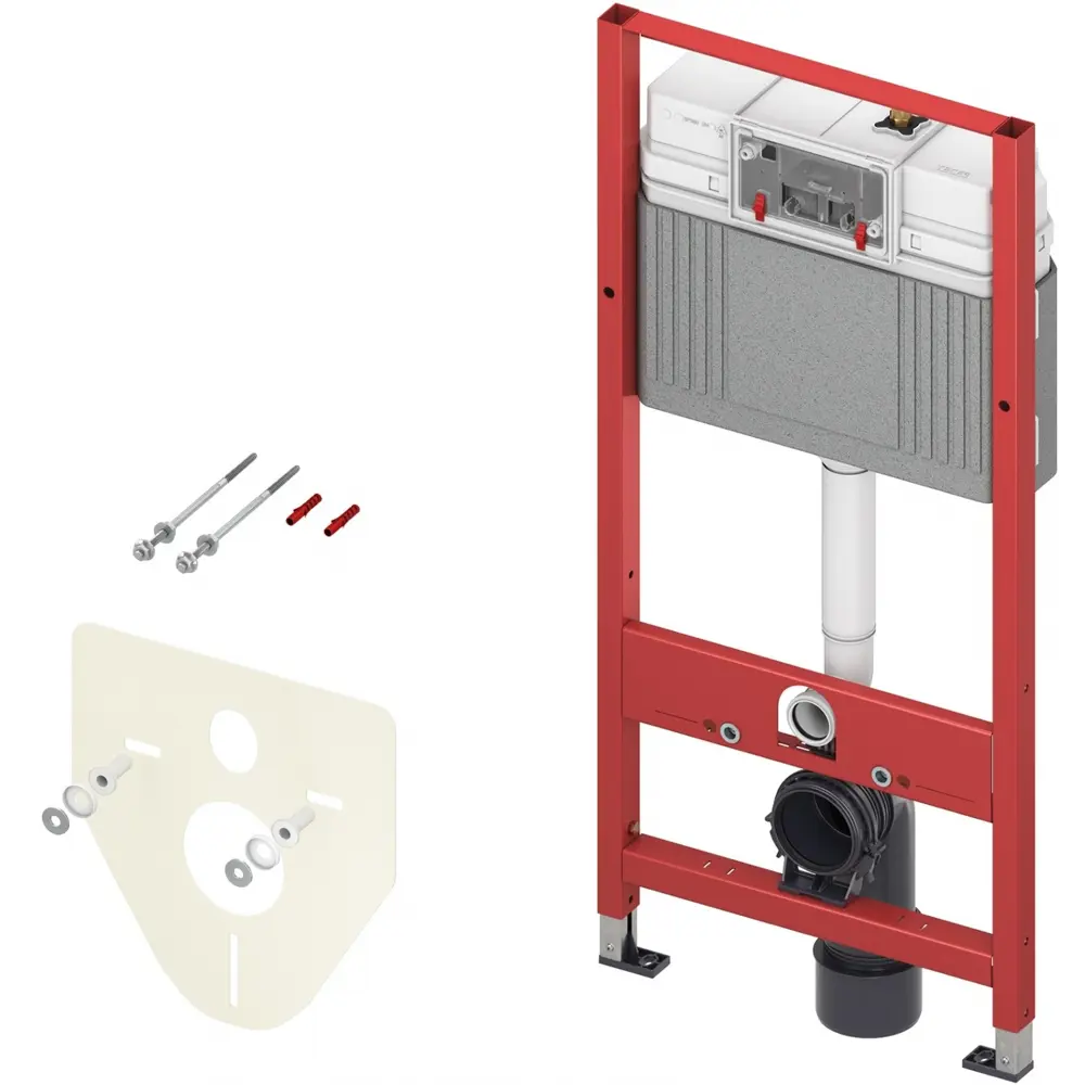 Фото 4 Комплект инсталляция с унитазом Tece 425661 цвет белый Фото 4 Комплект инсталляция с унитазом Tece 425661 цвет белый