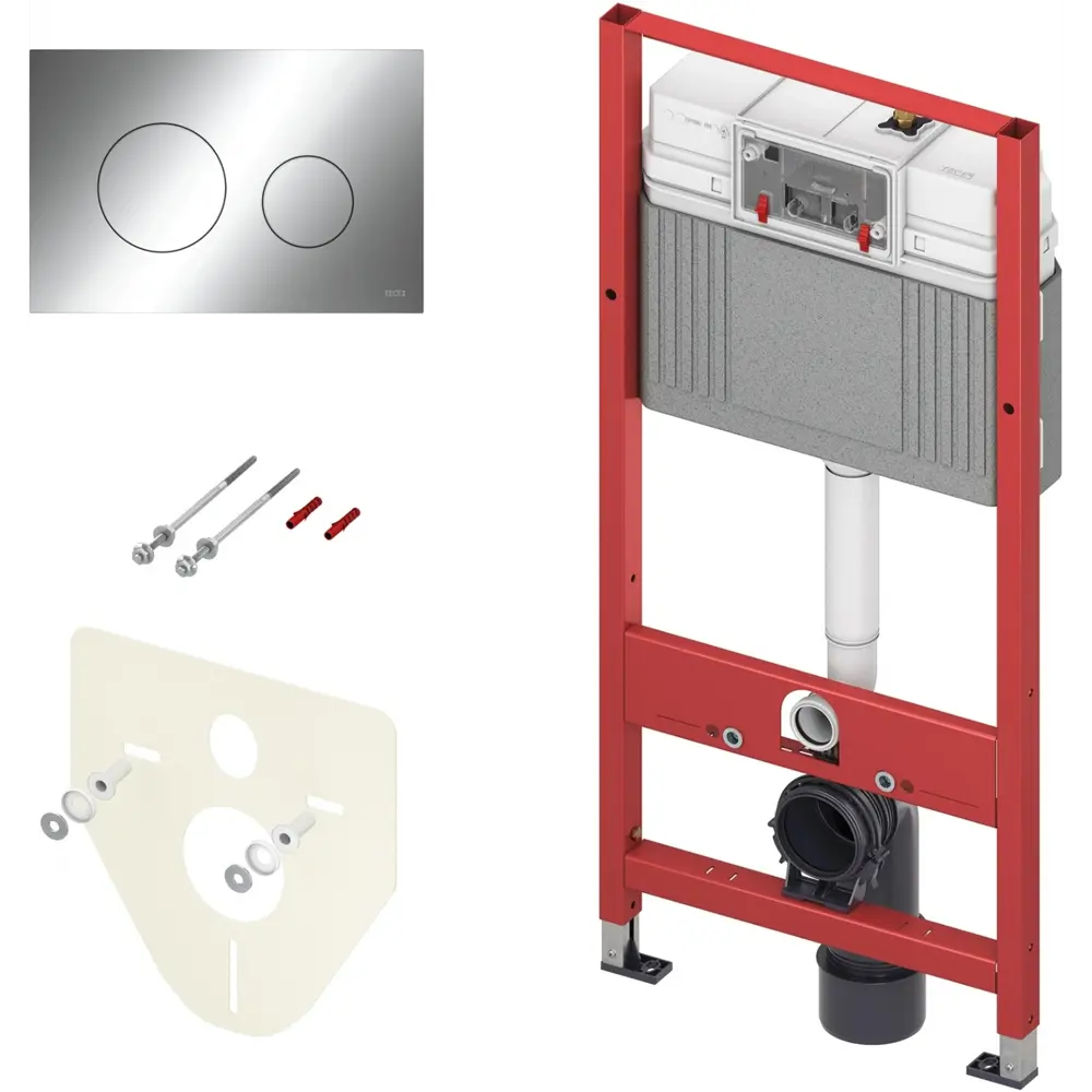 Фото 4 Комплект инсталляция с унитазом Tece 513008 цвет черный Фото 4 Комплект инсталляция с унитазом Tece 513008 цвет черный