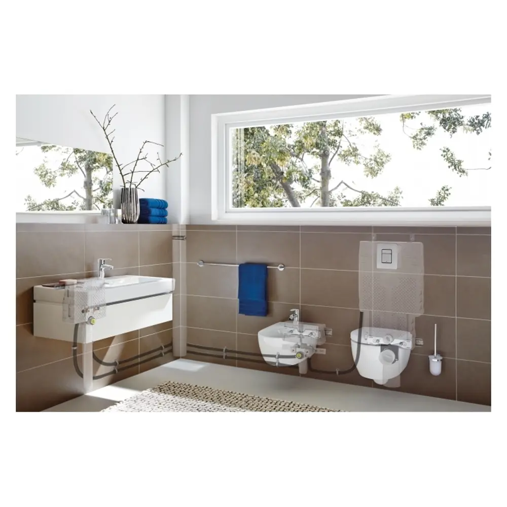 Фото 16 Комплект инсталляция с унитазом Grohe 681806 цвет черный Фото 16 Комплект инсталляция с унитазом Grohe 681806 цвет черный