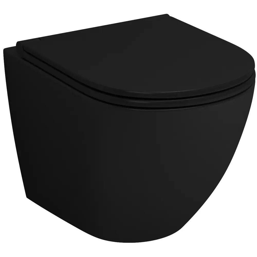 Фото 2 Комплект инсталляция с унитазом Enio 535434 цвет черный