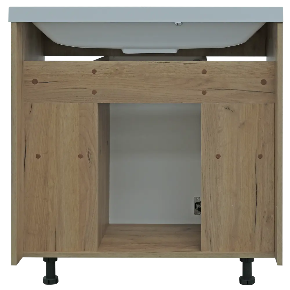 Фото 12 Тумба под раковину напольная Doratiz 9908.133 79.5см цвет графит, ватан Фото 12 Тумба под раковину напольная Doratiz 9908.133 79.5см цвет графит, ватан