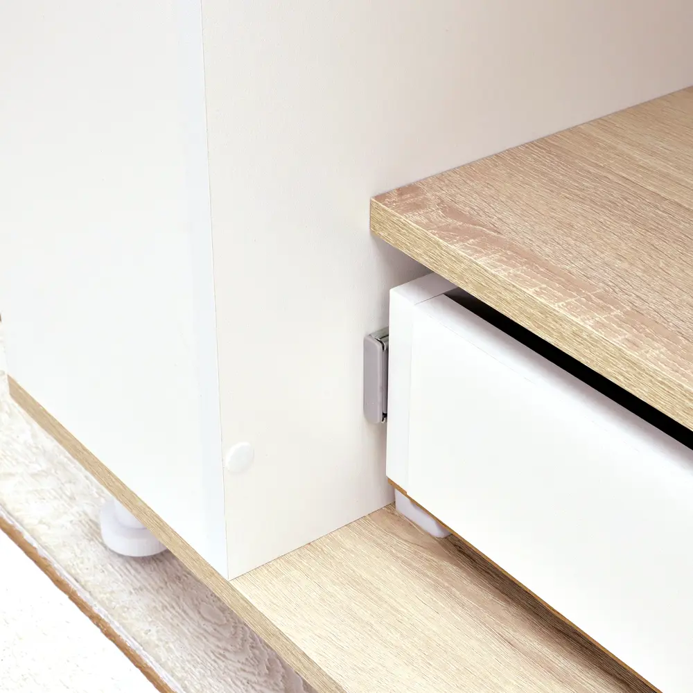 Фото 10 Тумба под раковину напольная Doratiz 9908.184 80см цвет белый, дуб сонома Фото 10 Тумба под раковину напольная Doratiz 9908.184 80см цвет белый, дуб сонома