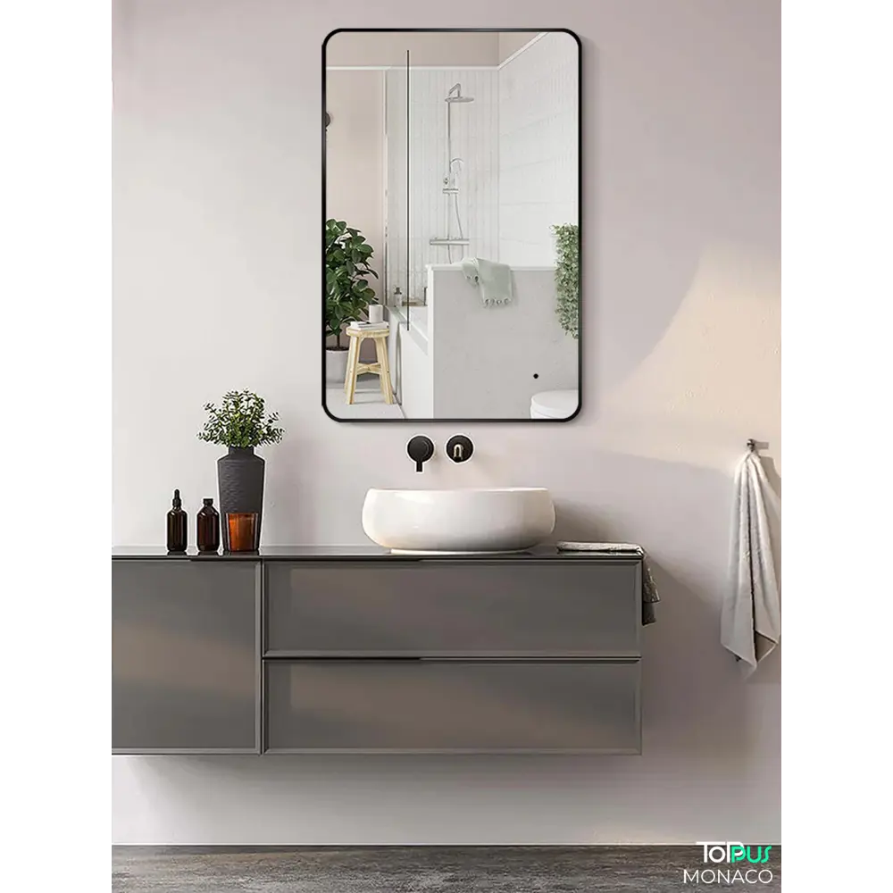 Фото 18 Зеркало для ванной Toppus Monaco 2911.024 с подсветкой 80x120см Фото 18 Зеркало для ванной Toppus Monaco 2911.024 с подсветкой 80x120см