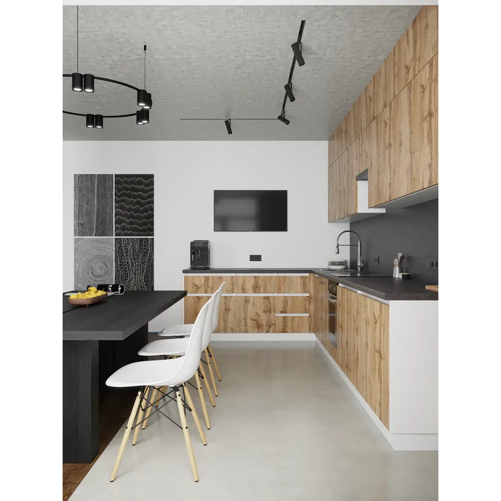 Фото 13 Фасад кухонного шкафа Frenesie ЛОФТ 45x71.6x1.6 см ЛДСП цвет дуб вотан Фото 13 Фасад кухонного шкафа Frenesie ЛОФТ 45x71.6x1.6 см ЛДСП цвет дуб вотан