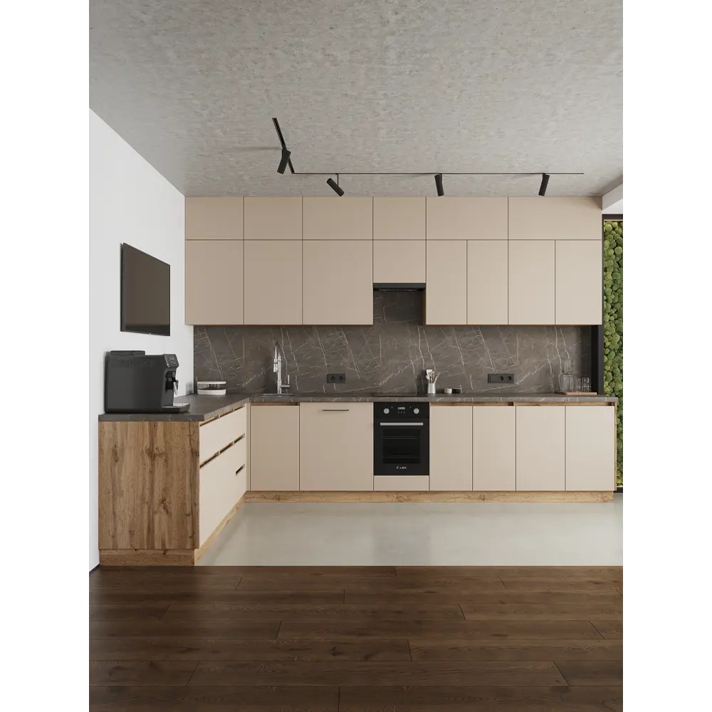 Фото 16 Фасад кухонного шкафа Frenesie ЛОФТ 45x71.6x1.6 см ЛДСП цвет капучино Фото 16 Фасад кухонного шкафа Frenesie ЛОФТ 45x71.6x1.6 см ЛДСП цвет капучино