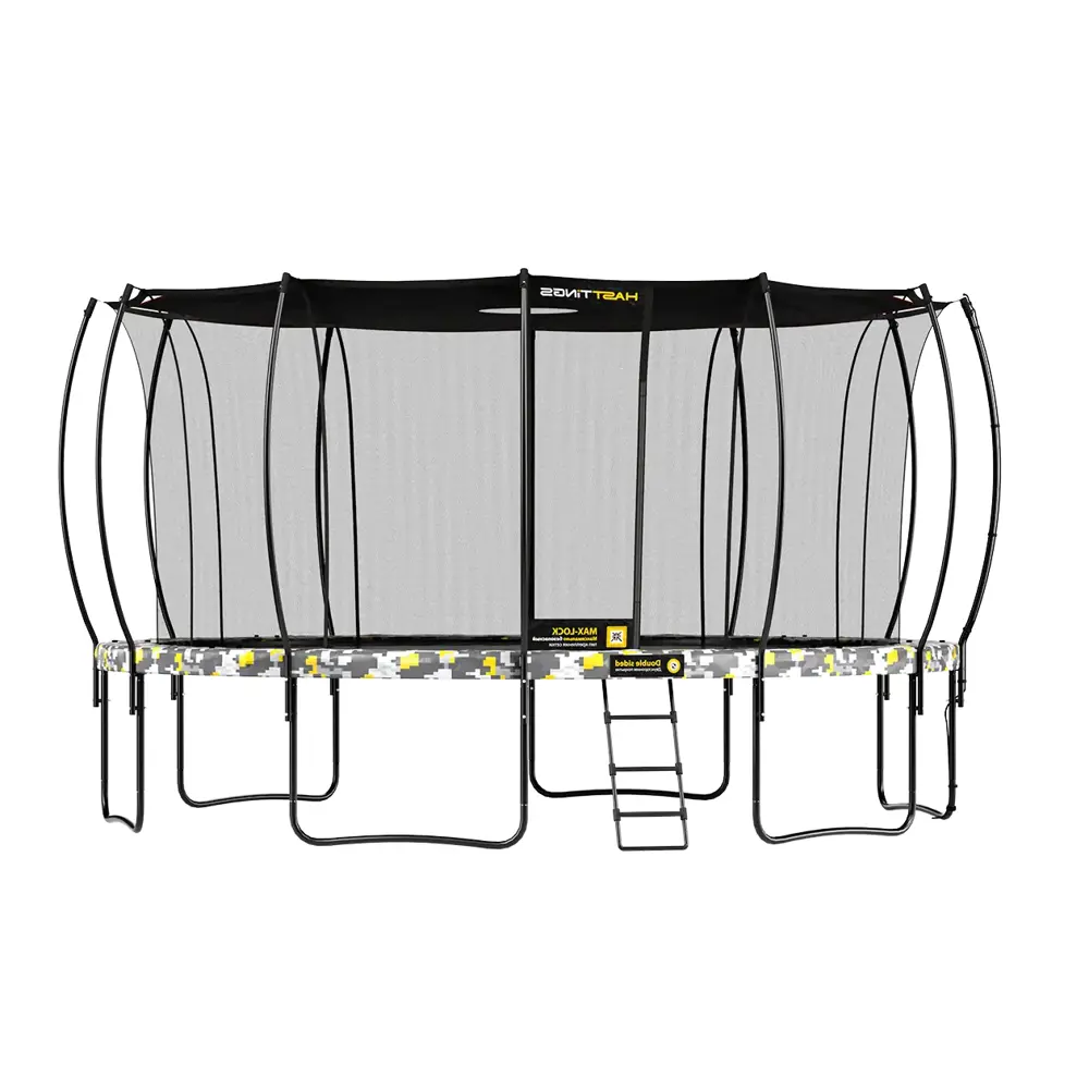 Фото 4 Батут с защитной сеткой Hasttings Superfly X 15ft 458x270 см лестница в комплекте