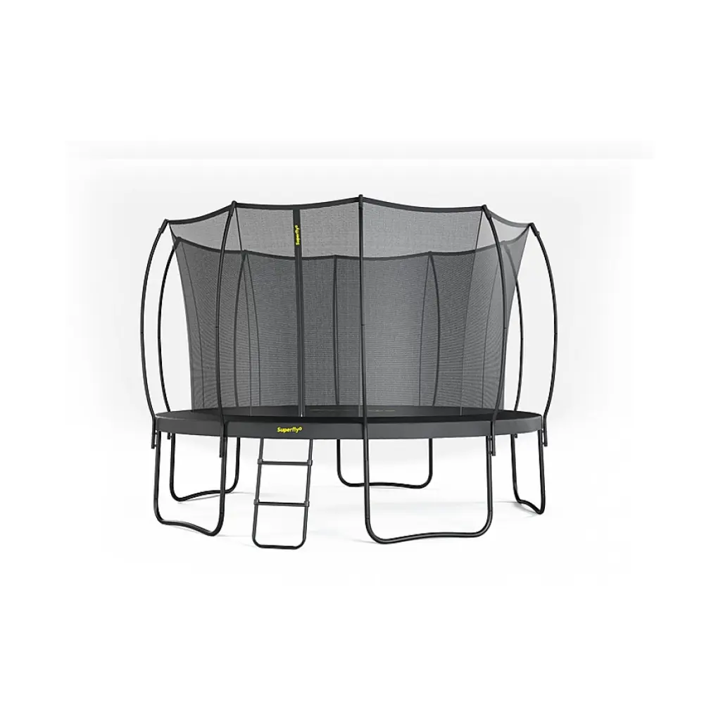 Фото 3 Батут с защитной сеткой Hasttings Superfly X 12ft 366x259 см лестница в комплекте Фото 3 Батут с защитной сеткой Hasttings Superfly X 12ft 366x259 см лестница в комплекте