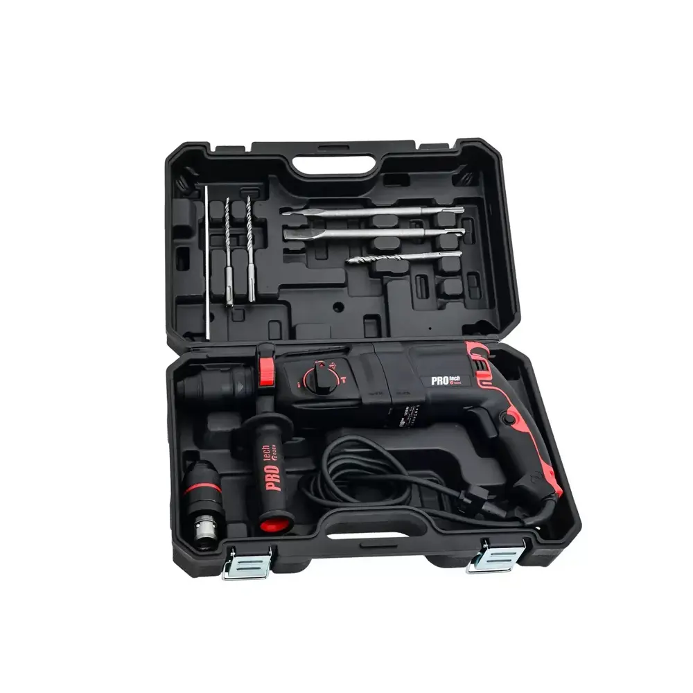 Фото 4 Перфоратор сетевой SDS Plus Edon PROtech 1250RH, 1200 Вт, 4.5 Дж Фото 4 Перфоратор сетевой SDS Plus Edon PROtech 1250RH, 1200 Вт, 4.5 Дж