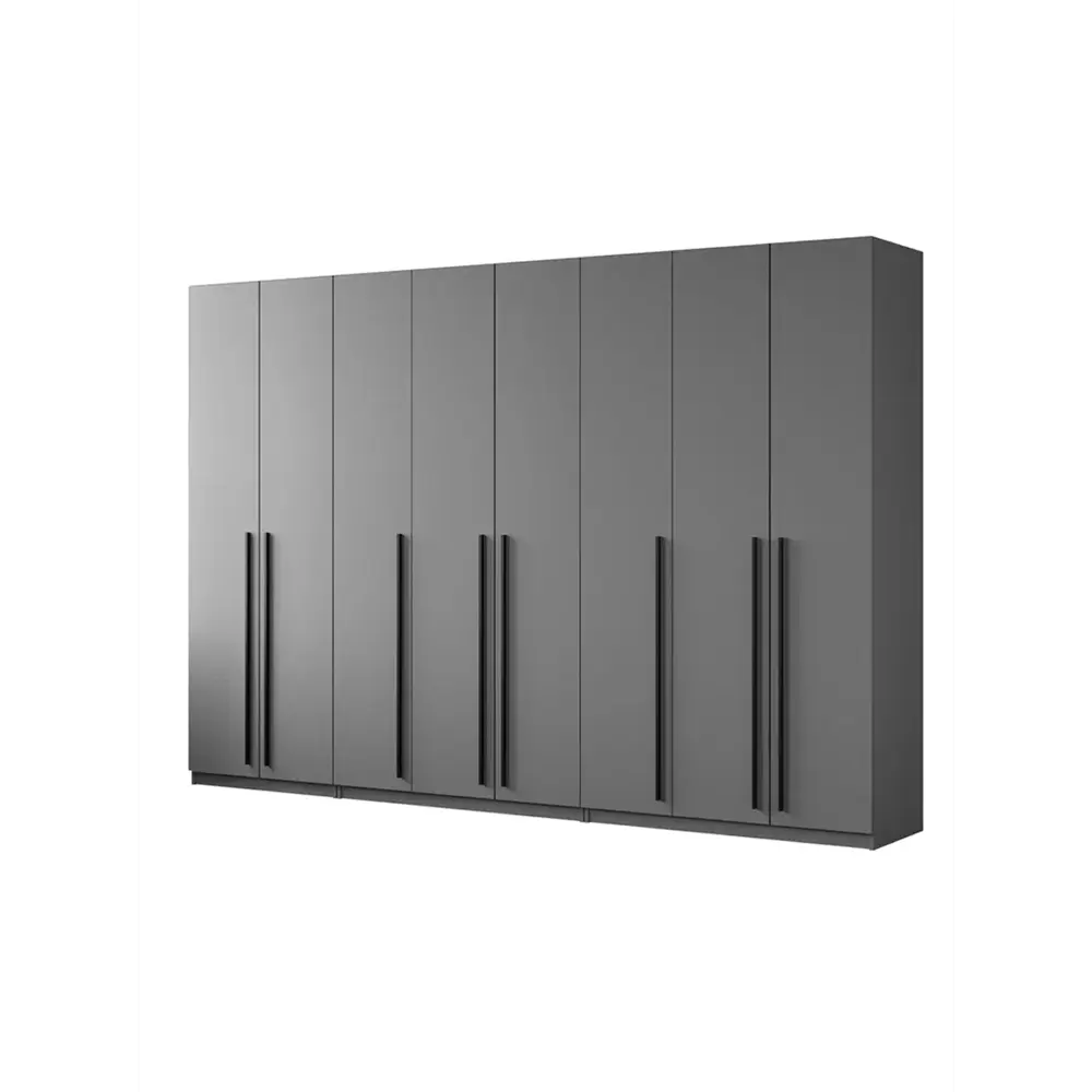 Фото 5 Шкаф распашной Принцесса мелания София3128 320x220x50 см ЛДСП цвет графит Фото 5 Шкаф распашной Принцесса мелания София3128 320x220x50 см ЛДСП цвет графит