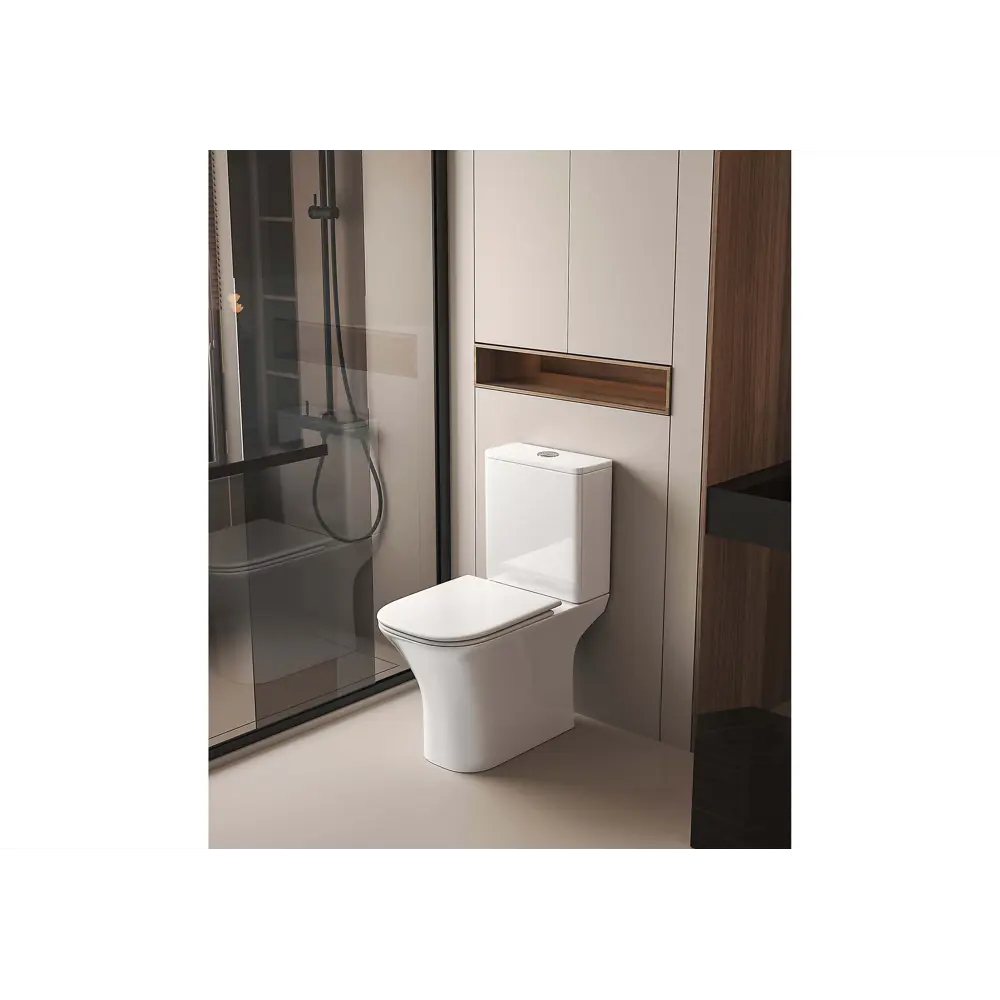 Фото 7 Унитаз-компакт Aquatek Optima Square безободковый двойной смыв цвет Фото 7 Унитаз-компакт Aquatek Optima Square безободковый двойной смыв цвет