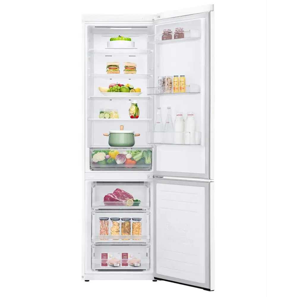 Фото 4 Отдельностоящий холодильник Lg GA-B 509 LQYL 59.5x203 см цвет белый Фото 4 Отдельностоящий холодильник Lg GA-B 509 LQYL 59.5x203 см цвет белый