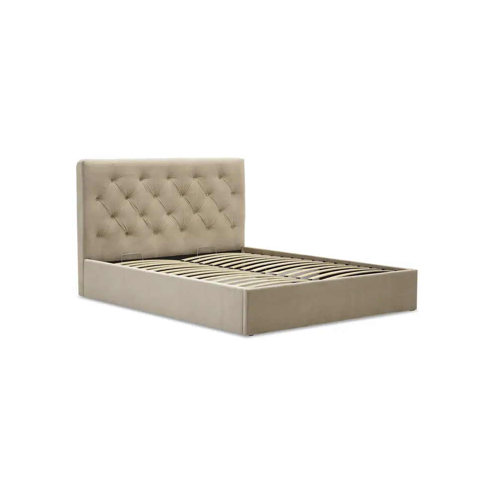 Фото 7 Кровать Ладья Беллини 190 x 112 x 218 см ЛДСП подъемный механизм цвет коричневый