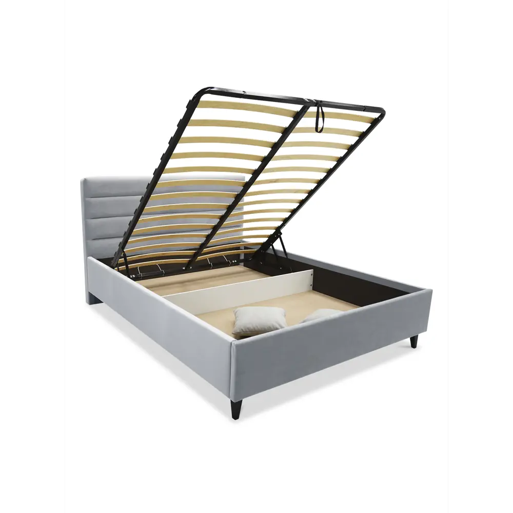 Фото 19 Кровать Ладья Толедо 190 x 112 x 217 см ЛДСП подъемный механизм цвет серый Фото 19 Кровать Ладья Толедо 190 x 112 x 217 см ЛДСП подъемный механизм цвет серый