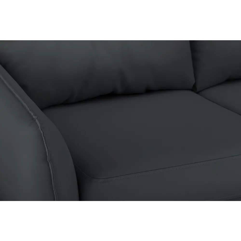 Фото 8 Диван Ramart design Монца 80642911 147x84x87 см искусственная кожа цвет черный Фото 8 Диван Ramart design Монца 80642911 147x84x87 см искусственная кожа цвет черный
