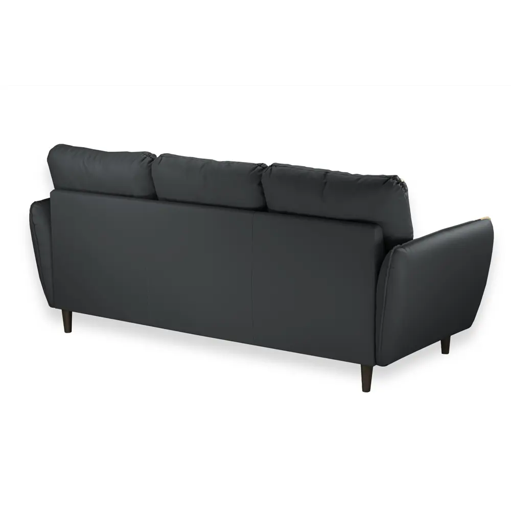 Фото 5 Диван прямой Ramart design Монца 203x86x86 см искусственная кожа цвет черный Фото 5 Диван прямой Ramart design Монца 203x86x86 см искусственная кожа цвет черный