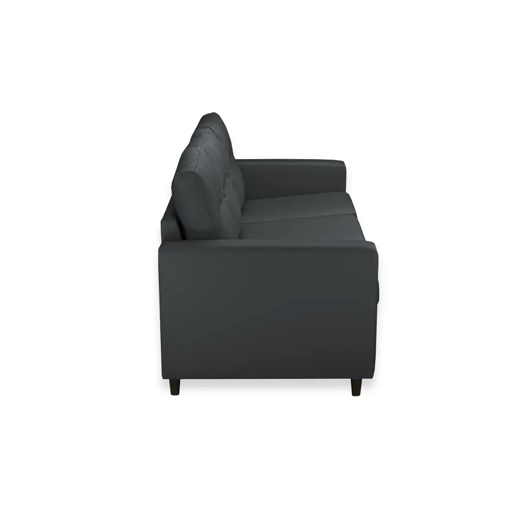 Фото 4 Диван прямой Ramart design Бруно 197x84x80 см искусственная кожа цвет черный Фото 4 Диван прямой Ramart design Бруно 197x84x80 см искусственная кожа цвет черный