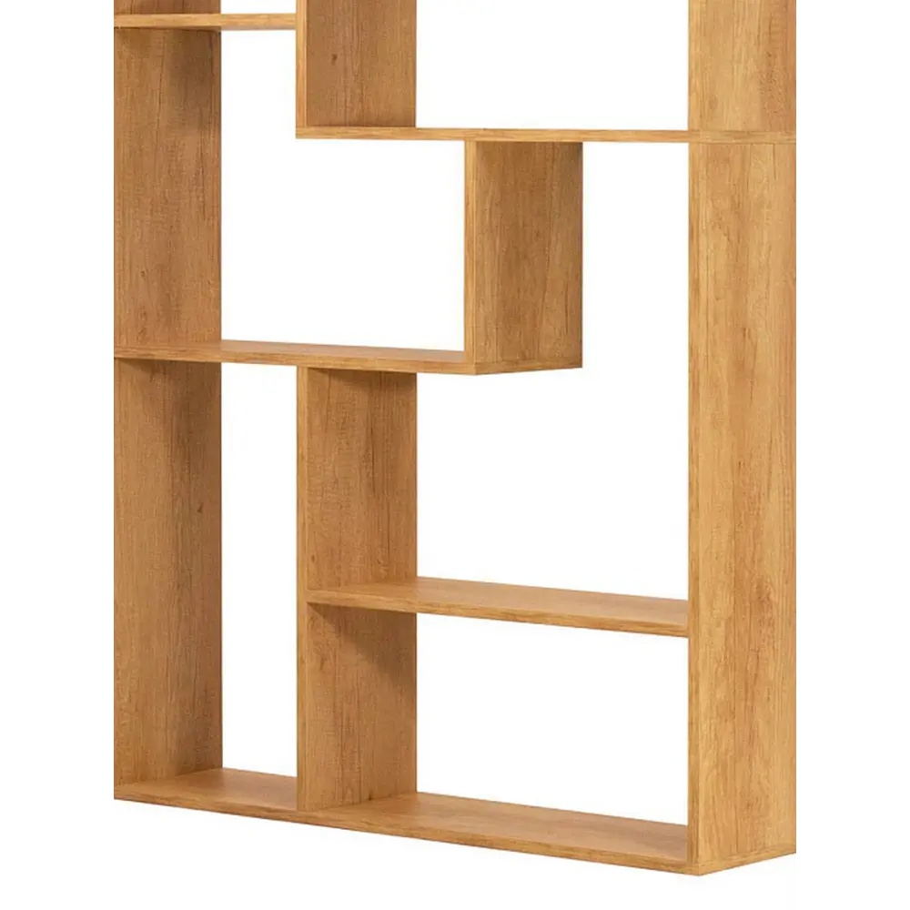 Фото 3 Стеллаж Ridberg Токио 8 полок 90x180x21.4 см ЛДСП цвет дуб Фото 3 Стеллаж Ridberg Токио 8 полок 90x180x21.4 см ЛДСП цвет дуб