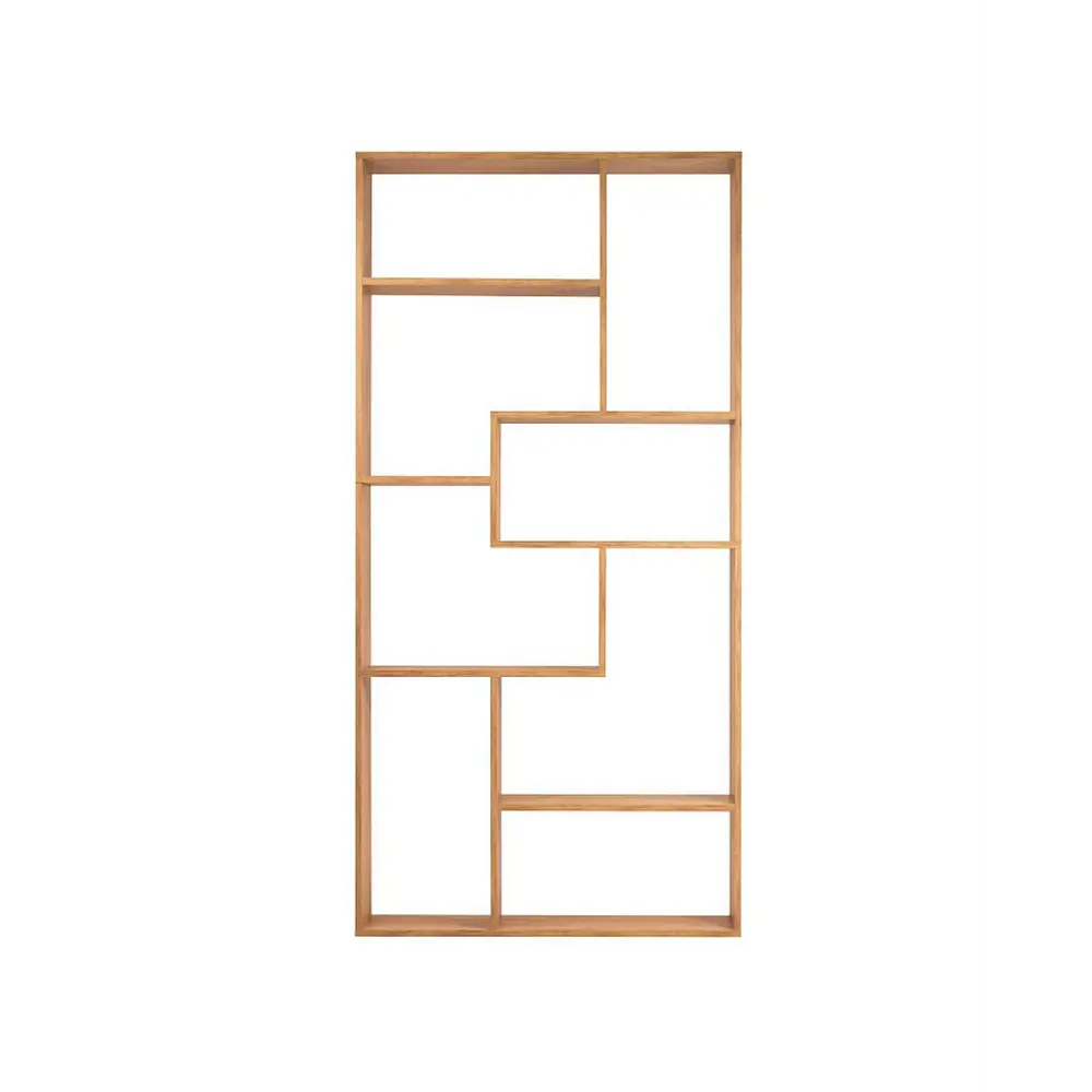 Фото Стеллаж Ridberg Токио 8 полок 90x180x21.4 см ЛДСП цвет дуб Фото Стеллаж Ridberg Токио 8 полок 90x180x21.4 см ЛДСП цвет дуб