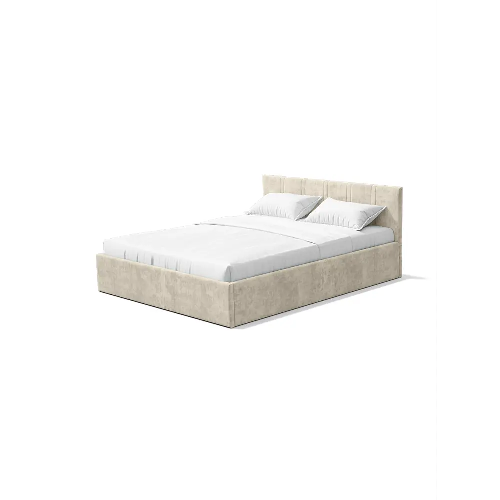 Фото Кровать Bts Ника 200x160 см велюр цвет мокко