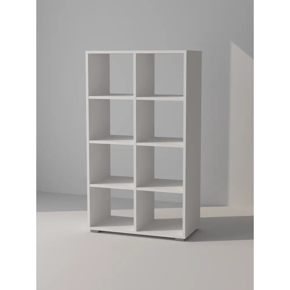 Фото 4 Стеллаж Магнитогорская фабрика мебели Тетрис №8 6 полок 64.2x113.2x33 см ЛДСП цвет белый Фото 4 Стеллаж Магнитогорская фабрика мебели Тетрис №8 6 полок 64.2x113.2x33 см ЛДСП цвет белый