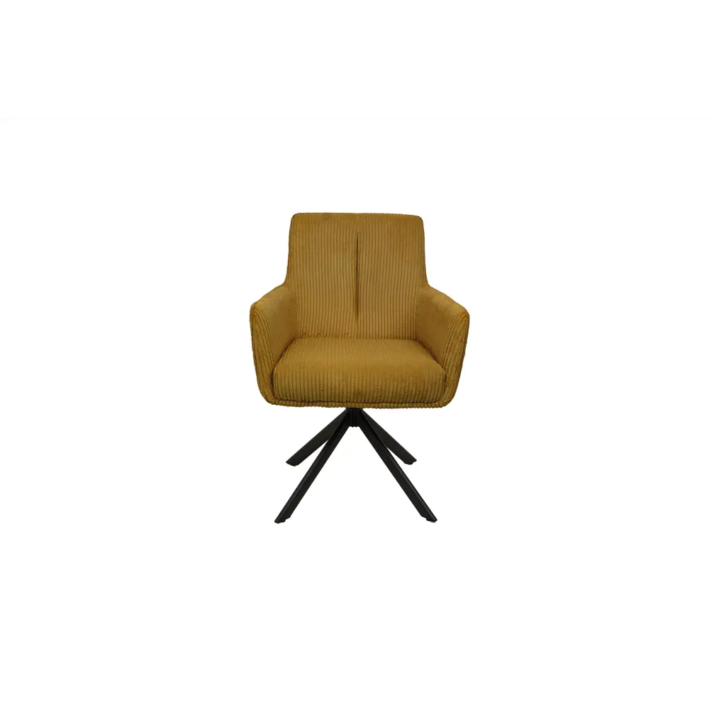 Фото 2 Стул / кресло Ametist Патрик 47x89x66 см текстиль цвет горчичный