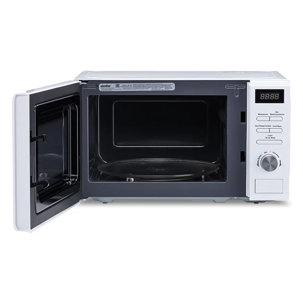 Фото 19 Микроволновая печь соло Simfer MD2250 20 л 44x34.5x25.9см белый Фото 19 Микроволновая печь соло Simfer MD2250 20 л 44x34.5x25.9см белый