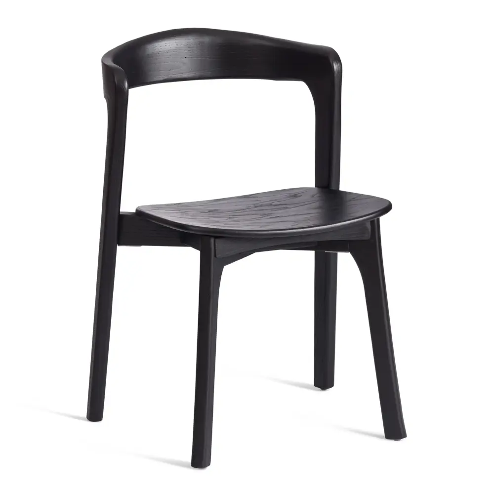 Фото Кухонный стул Tetchair Asgard 48x76x43 см дерево цвет черный Фото Кухонный стул Tetchair Asgard 48x76x43 см дерево цвет черный