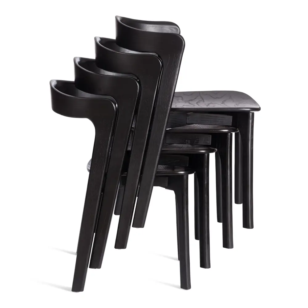 Фото 13 Кухонный стул Tetchair Asgard 48x76x43 см дерево цвет черный Фото 13 Кухонный стул Tetchair Asgard 48x76x43 см дерево цвет черный