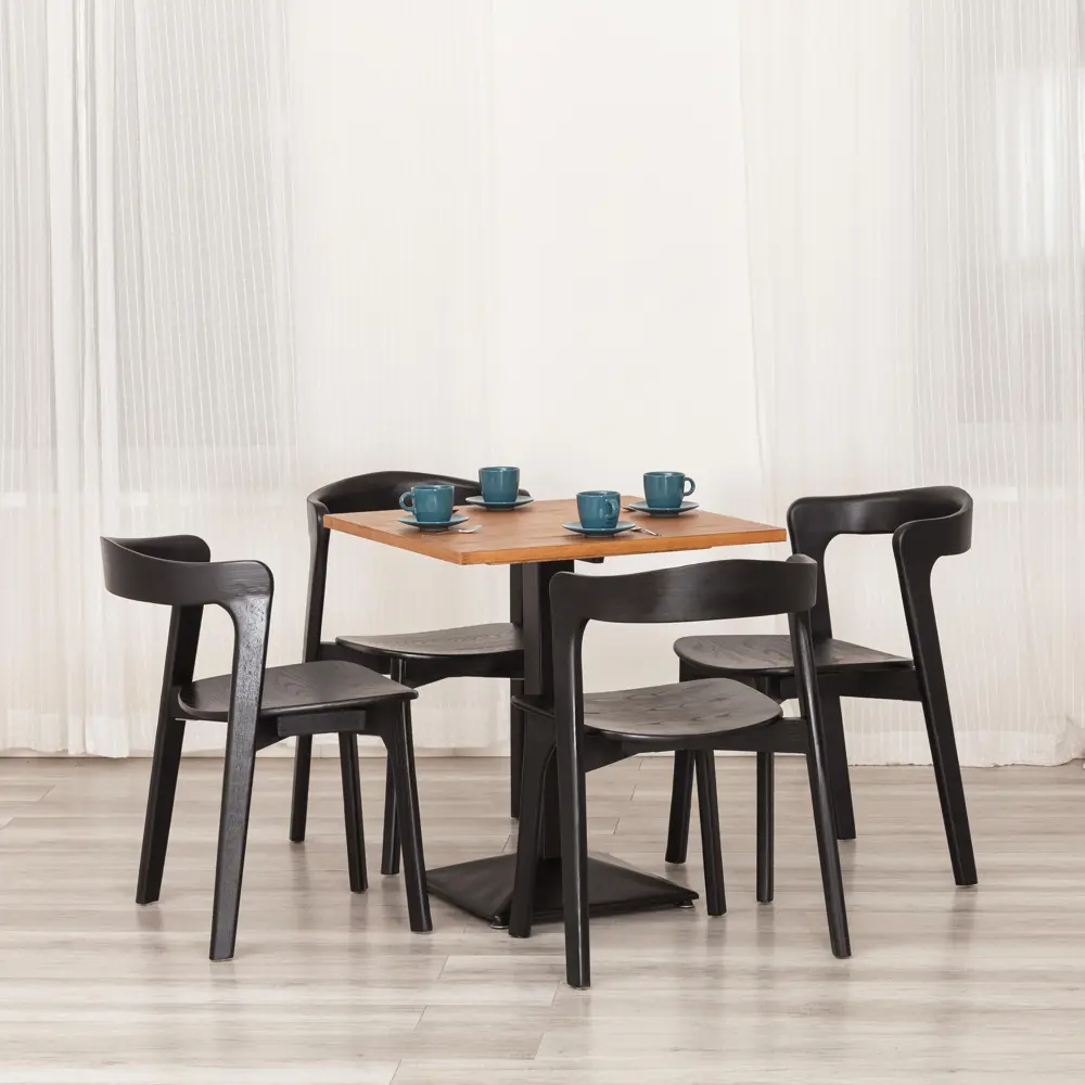 Фото 2 Кухонный стул Tetchair Asgard 48x76x43 см дерево цвет черный Фото 2 Кухонный стул Tetchair Asgard 48x76x43 см дерево цвет черный