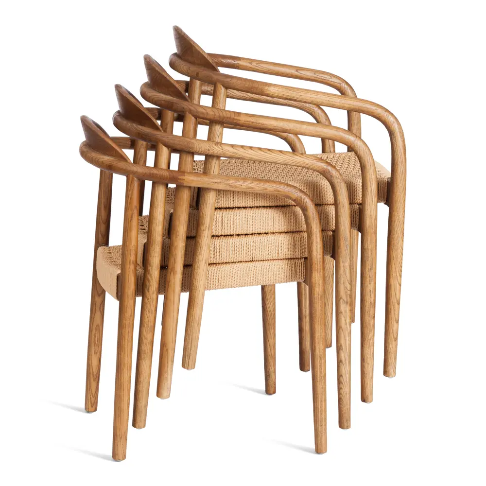 Фото 13 Кухонный стул Tetchair Midgard 24417 50x78.5x51 см веревка цвет натуральный